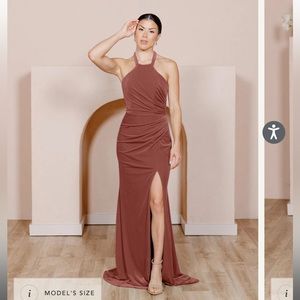 Reverly Velvet Bridesmaid Dress